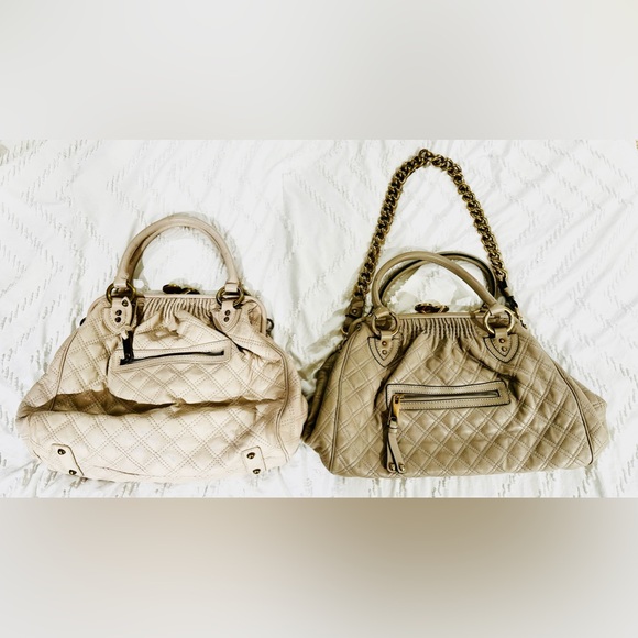 Marc Jacobs Stam leather satchel. Vintage. Pastel pink. - Picture 12 of 16